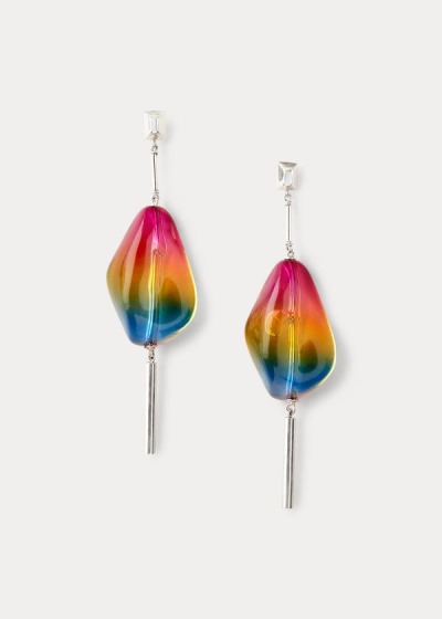 Women's Ralph Lauren Rainbow Drop Earrings | 690482KGO